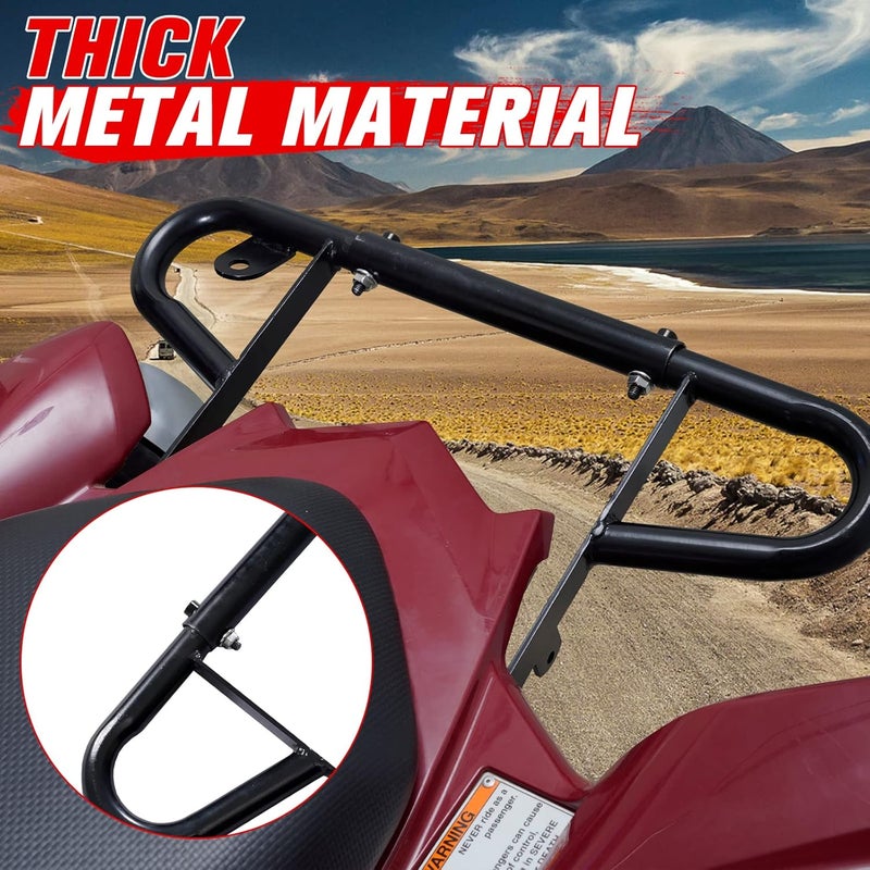 A & UTV PRO Front Bumper & Rear Wide Grab Bar for Yamaha Raptor 700 Accessories 2006-2022, YFM Heavy duty Aluminum ATV Alba Racing Parts for Raptor 700r - Image 2